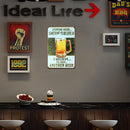 Retro Bubbling Beer Metal Plate Painting for Bar Pub Tin Plaques Wall Sign