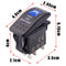 Dual Blue Backlit ROOF LED LIGHT BAR Rocker Switch 5 Pin for Boat Marine ATV UTV