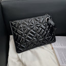 Women Fashion PU Leather Solid Color Clutch Business Female Large Satchel Bag
