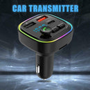 1X Car Wireless Bluetooth Compatible Transmitter Player Charger Adapter Car H9Z9