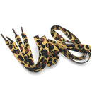 Classic Leopard Print Shoelaces Fashion Flat Laces apply to all of shoesRe U8U7