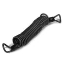 Carabiner Motorcycle Helmet Combination Lock with Steel Wire Rope (Black) Newly