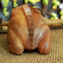 Wooden Frog Rasp Percussion Musical Instrument Tone Stick Supplies Block