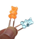 Bear School Office Cartoon Paper Clips Organizer Bookmark Binder Clip Holder