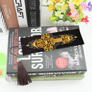 2x DIY Diamond Painting Leather Bookmarks Tassel Cross Embroidery Page Marker