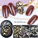 art Decor Glitter Glass Nail Art Rhinestones Flatback Rhinestone Bottom Crystal