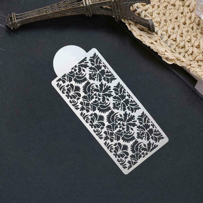 Baking Tool Side Decor Mould Face Pack Flower Border Fondant Hollow Cake D5G1
