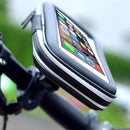 Waterproof Bicycle Phone Bag Portable MTB Scooter Cellphone Navi Stand Bracket