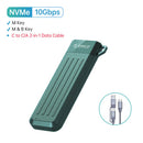 #A ORICO 6Gbps/10Gbps USB3.2 Type-C to SATA3.0/NVME M.2 SSD Heatsink Hard Disk C