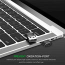 Data Charger Alloy Connector Adapter OTG USB Male To Type C Female Converter