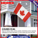Canadian Hanging Flags Banner Polyester Flag Home Party Festival Decorati