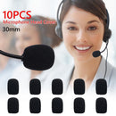 10pcs Microphone Mic Cover Windscreen Sponge Foam Studio Protective Grill Shield