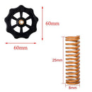 Metal Hot Bed Die Springs Screws Kit Leveling Assembly Hand Leveling Nut