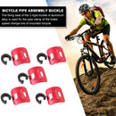 5pcs Mountain Bike Brake Cable Buckle Aluminum Alloy Cycle Line Tube Fixed Base