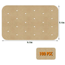 Air Fryer Blotting Paper Kitchen Parchment Silicone Paper (Brown Small) Newly
