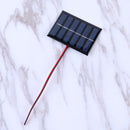 1pc Mini Solar Panel 1W 3V 100MA DIY Outdoor Camp Solar Charger Power Bank Newly