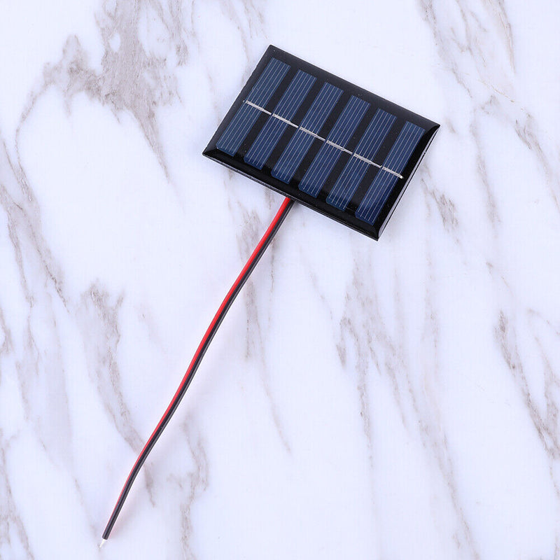 1pc Mini Solar Panel 1W 3V 100MA DIY Outdoor Camp Solar Charger Power Bank Newly