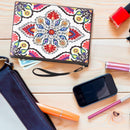 DIY Mandala Special Shaped Diamond Painting Women Wristlet Clutch Fashion Wallet