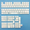 127-Key Sublimation XDA Neon Mechanical Keyboard Keycap Set for MX Switch