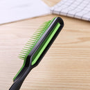 Hair Pointed Tail Comb Salon Hairdressing Teasing Curly Hair Brush (Green) Newly