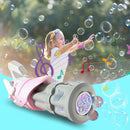 Cartoon Automatic Gun Shape Bubble Maker Bubble Machine Continuous Stream Bub