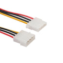 1pcs IDE 4-Pin Male to IDE 4-Pin Female Extension Power Cable 18cm