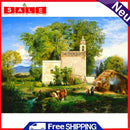 1000pcs Rural Backyard Paper Puzzles Adults Kids Picture Jigsaw Assemble Toys