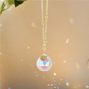 Reflective Bead Light Catcher Home Outdoor Courtyard Hanging Rainbow Maker Decor