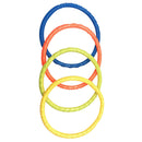 4pcs Kids Swimming Pool Throwing Rings Summer Underwater Play Water