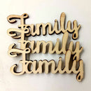 Wedding Tree Crafts Home Decor DIY Wooden Letters Decorations Family Word