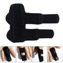 Finger Brace Support Hand Splint Fix Protector for Arthritis Joint (Black) Newly