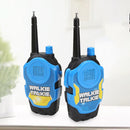 Kid Handheld Walkie Talkie Outdoor Radio Transceiver Interphone (Blue) Newly