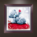 DIY5D Heart Bear Diamond Embroidery Painting Cross Crafts Stitch Home Decor