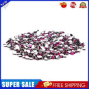 30g 6mm Crystal Rhinestone Acrylic Flat Back DIY Nail Sequins (Old Rose)