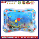 Baby Inflatable Water Play Mat Tummy Time Playmat Fun Activity Play Center