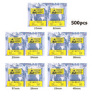 500pcs O Ring Watch Back Gasket Rubber Seal Washers 0.9mm Watch Repair Tool Kit