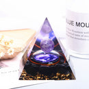 Energy Generator Orgone Pyramid Crystal Meditation Yoga Spiritual Stone (B)