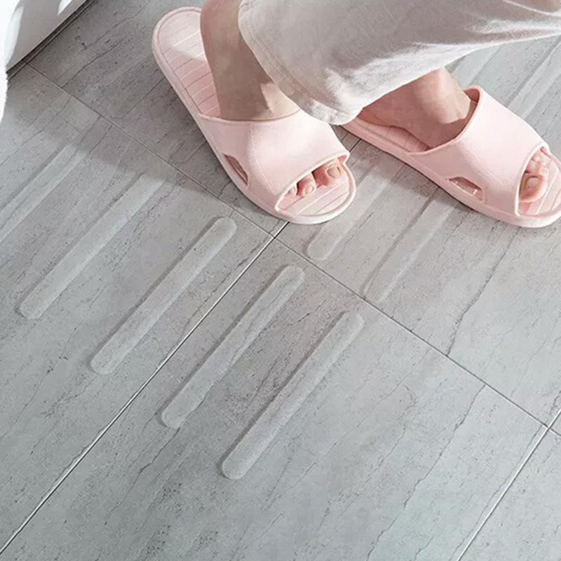 5pcs Stair Bathroom Bathtub Non Slip Shower Strips Flooring Waterproof Tapes