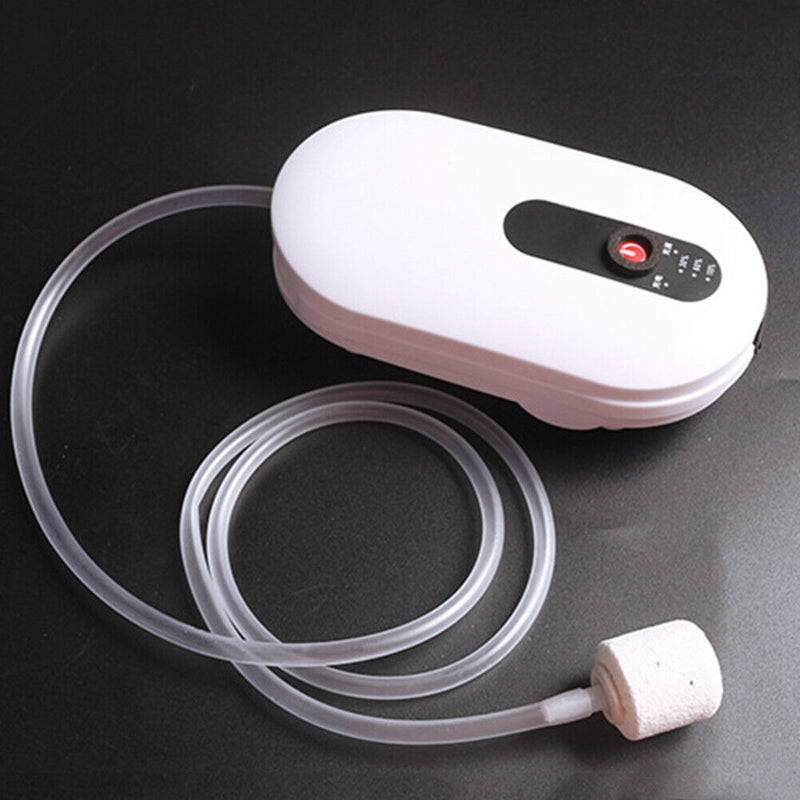 1500mAh Mute Fish Tank Aerator AC DC Dual-purpose Aeration Pump Tackle Equipment