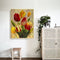 Canvas Paint By Numbers Tulips Flower Oil Hand Painted Drawing Kit Home Decor