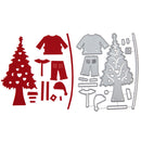 Christmas Set Cutting Dies Stencils Scrapbook DIY Craft Album Paper Card -1