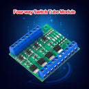 4-Channel MOSFET PLC Amplifier Board Driver Module 10A Optocoupler Isolatio