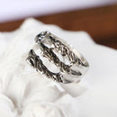 Adjustable Jewelry Dragon Claw Eagle Titanium Steel Ring Stainless Steel