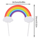 Decoration Party Supplies Large Cake Topper Birthday Cake Decoration Rainbow