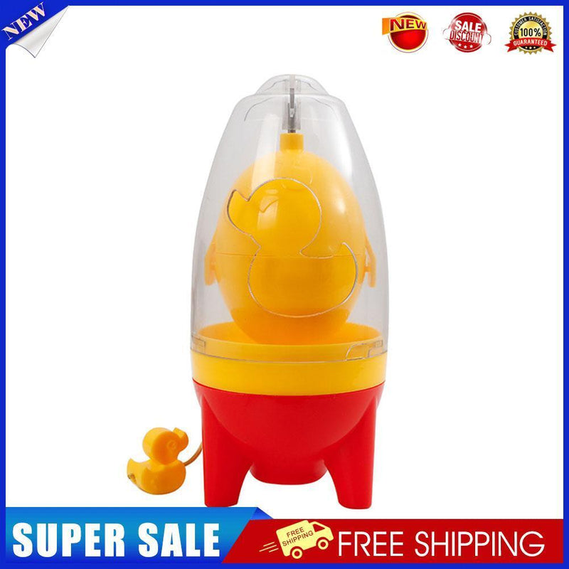 Egg Yolk Shaker Golden Whisk Eggs Spin Mixer Stiring Blender Puller (Red)