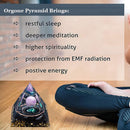 Orgonite Pyramid Healing Crystals Reiki Chakra Meditation Stones (Leo)