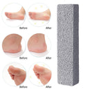 Foot Plate Long Pumice Stone Dead Skin Callus Exfoliate Pedicure (Gray) Newly