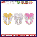 3pcs DIY Wings Full Drill Diamond Pins Brooch Women Elegant Jacket Sweater Badge