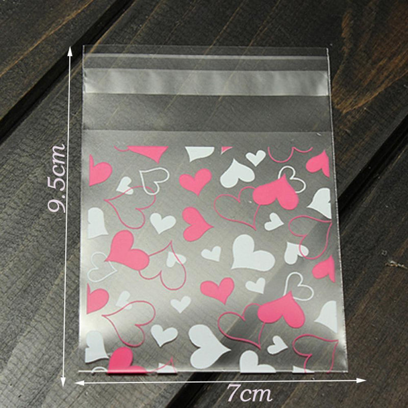 Wedding Plastic Gift Self Adhesive Candy Package Cookies Opp Wrapping Bag