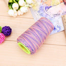 Rainbow Cross Stitch Sewing Threads Textile Yarn Woven Embroidery Line(B)